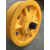 适用于蒂森电梯滑轮 反绳轮 导向轮 对重轮 绳轮 动滑轮 吊轮可开 400 7-8-14 110宽 58-170半圆轴
