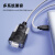 Z-TEK USB2.0转RS232通用串口线 ZE734 db9针转接线com转换器 DB9母头1米