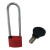 沸耐笙 FNS-24417 电表箱锁35mm原子塑钢锁 锁勾20mm/默认红色通开 1把