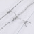 夜莺 围墙上刺绳铁蒺藜防盗护栏网果园公路安全防护防爬刺铁丝网 合金2.3毫米双股刺200米
