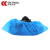 成楷科技（CK-Tech）一次性鞋套 CKF-YCX045 访客防尘 加厚无纺布 均码蓝色 100只/包