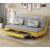 亮夕奶油风布艺沙发床现代简约小户型客厅沙发直排双人多功能两用沙发 A-1号颜色 长1.5米*宽1.2米（升级海绵款）