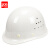 者也（ZYE）盔式透气安全帽工地建筑工程国标加厚安全帽男女印字 白色