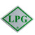 汽车CNG标识贴反光标识LNGLPG标签贴膜燃气车反光标志车贴 CNG小号晶彩格2张