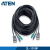 ATEN 宏正 2L-1010P 工业用10米PS/2接口切換器线缆 提供HDB及PS/2 信号接口(电脑及KVM切换器端) 