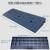 实心橡胶斜坡垫塑料台阶门槛垫456789101112厘米高HXM1 黑塑胶斜坡垫101*25*4cm一级料