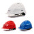 哥尔姆 abs安全帽工地领导防撞防砸头盔 建筑施工 透气 带护目镜帽子 GM720 蓝色