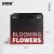 安赛瑞 牛皮纸手提袋 方形包装插花鲜花袋礼品盒28×28×25cm 红黑色 5个装 2A00638