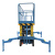 定制移动式升降机 高空作业平台车 取料机 登高梯子剪刀式升议价 载重500kg升高8m