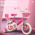 紫榕儿童自行车3-6-10岁小孩单车脚踏车男女童公主款童车自行车 2024新/娃娃兜款-带打气筒护具 12寸