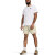 安德玛（UNDERARMOUR）春夏男子高克重训练运动短袖T恤1382902 白色100 XL