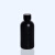 安达通 塑料小口瓶 黑色避光塑料细口瓶刻度带内盖塑料瓶 100ml（白色 10个/包) 