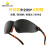 代尔塔/DELTAPLUS 101120 时尚型安全眼镜黑色太阳镜护目镜 防雾防刮擦防冲击 10副装