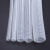 PVC塑料透明波纹管白色螺纹管配电箱用薄款穿电线软管伸缩管 直径13MM长度350MM
