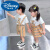 迪士尼（Disney）儿童姐弟装幼儿园服班服短袖套装炸街兄妹装表演服宝宝 白色男小熊姐弟套 男童上衣加裤 80