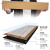 PVC木纹地板贴自粘地板加厚防水耐磨塑胶地板革卧室水泥地面 1817-10/厚1.8mm  -1平方