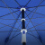 德岐 应急用大雨伞 遮阳伞 摆摊圆伞 沙滩伞 广告伞 工业用品 2.2米蓝色+银胶(有伞套带底座)