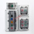 IP67防水户外控制按钮盒急停旋钮开关自复位电源防护盒可 四孔四自复位平钮