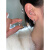 FPB欧泊石耳圈耳环女小众设计感耳饰2024新款纯·银纯·银针耳钉耳扣 欧泊石耳圈一对