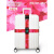 行李箱绑带旅行出差十字打包带密码拉杆箱TSA锁托运加固绑带 浪漫樱花-普通款