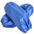 慎固 PVC防水套袖 养殖场厨房超市柔软舒适结实耐用防油四季通用护袖 深蓝色