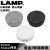 LAMP蓝普装饰收纳盒桌线孔盖穿线孔盖孔洞设备盖45/55孔 55mm孔用白色