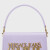 范思哲Versace Jeans Couture女士LOGO背提包 紫色礼物