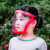 牛享（niuxiang）防护面罩儿童成人款高透明防风雾防尘防水面罩防飞溅骑行面罩 防护面罩【儿童款-蓝色】