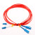 利合光电（LHG）LC-SC单模万兆双芯光纤跳线OS2低烟无卤两端双头跳纤连接尾纤 5米