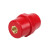 汇君SM绝缘子低压配电柜支柱红色高强度绝缘柱纺锤形SM51 孔M10(1只)