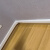 PVC暖气套管保护管道装饰遮丑室内美化遮挡踢脚线明装槽水管扣槽 1米暖气保护管 65x30mm