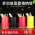 塑料吸管筷子筒多功能收纳盒商用三格收纳架圆形奶茶店 大号不锈钢吸管筒