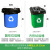 垃圾袋物业环卫大号黑色平口塑料袋酒店环保户外加厚垃圾袋商用塑料袋 90*100cm（50个）