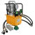 液压电动泵小型脚踏式高压油泵浦电磁阀液压泵电磁阀脚踏板 3千瓦双回路电磁阀