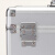 蓓尔蓝 QT572 医药箱 铝合金便携式多功能药物收纳箱药品整理出诊箱 大容量 16寸银色