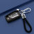 丰田2023款RAV4荣放钥匙套2.0L两驱都市版高档钥匙挂扣男女钥匙包 编织绳金属扣+钥匙套 紫的