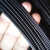 碳素弹簧钢丝黑色琴钢丝高硬度淬火钢丝单股电工穿线甲鱼钩钢丝 1.5mm黑色超弹加硬5米