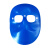 电焊面罩防护罩头戴式轻便氩弧焊工面具全脸防烤脸烧焊眼镜罩 PC蓝色面罩*1