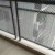 山头林村阳台养花隔板 阳台晒物网防掉东西高空防坠物猫咪封窗网凉台窗户 (白色)0.8厘迷孔-40厘迷宽5迷长