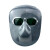 添新焊友电焊面罩面具防焊渣防冲击防护氩弧焊头戴式脸部防护 BX-6面罩配透明眼镜/1套