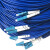 LHG 铠装光纤跳线 LC-LC 单模双芯 蓝色 25m LC/LC