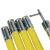 高压拉闸杆电力专用变压器拉闸杆10 35KV绝缘防雨电力工具令克棒 黄色杆 4节4米（送袋子）