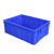塑料螺丝盒 周转箱长方形大号储物收纳箱盒零件盒子养龟箱胶箱塑料筐物流胶框 蓝色6号348*247*94mm