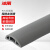 冰禹 BYyc-202 PVC阻燃地线槽 弧形室内穿线槽 1米价 3厘米宽-灰色-软线槽
