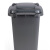 海斯迪克 HK-366 户外厂房垃圾桶 塑料分类垃圾箱 绿色 加厚50L不带轮