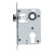 海斯迪克 HKC-564 不锈钢门锁执手锁 轻音房门锁 小50锁F款1套