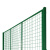 德岐 移动护栏车间隔离栏 仓库隔离网护栏网 铁丝围栏底座款2米高*3米宽（含1柱1座）