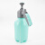海斯迪克 清洁喷壶 浇花洒水壶气压式喷雾瓶 小型喷水壶 长嘴 松绿石色2L HK-776