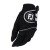 FootJoy高尔夫球手套FJ男士RAIN雨天防水布手套 单只左手 黑色 23  #