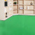 纯色白色PVC塑胶地板革舞台摄影T台展厅地胶加厚耐磨防水阻燃地垫 翠绿色1.2MM